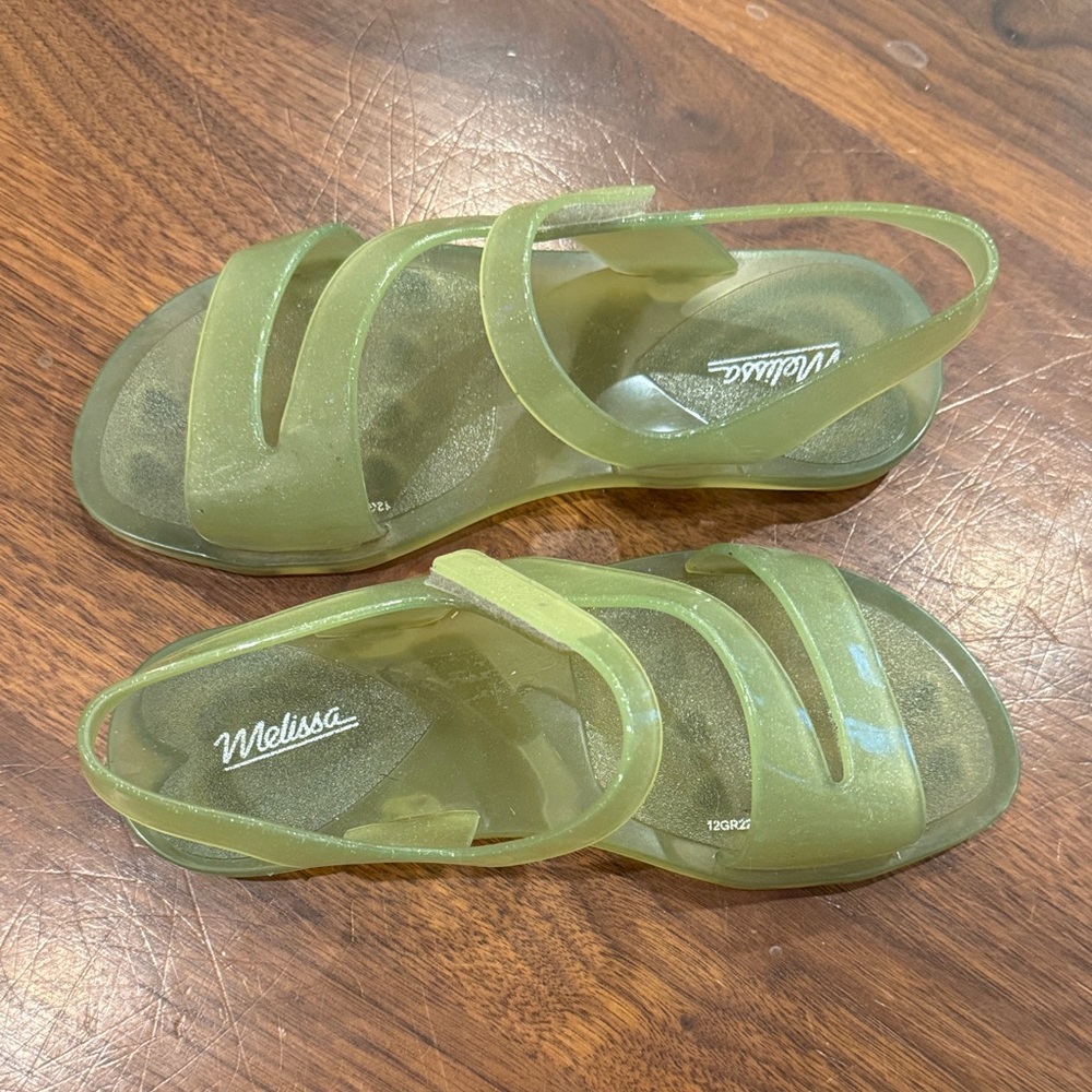 Melissa Girls Jelly Sandals💚